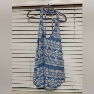 Free People fisher v-neck sleeveless mini dress